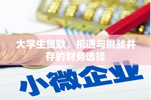 江永大学生贷款，机遇与挑战并存的财务选择