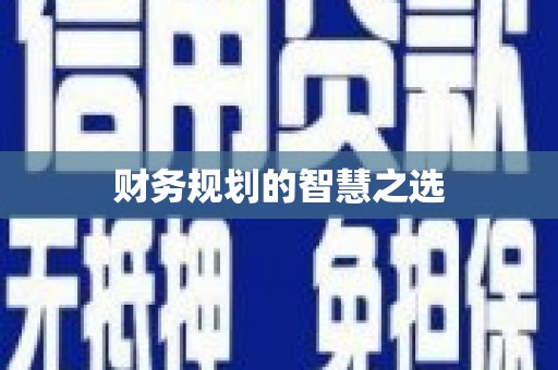 芎林财务规划的智慧之选
