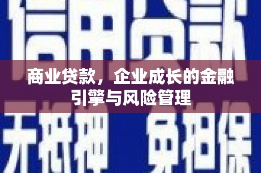 阿瓦提商业贷款，企业成长的金融引擎与风险管理