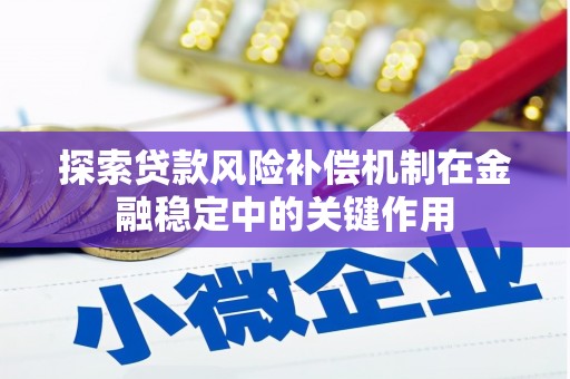 六合探索贷款风险补偿机制在金融稳定中的关键作用