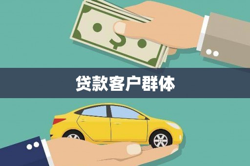 大丰贷款客户群体