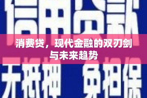 那玛夏消费贷，现代金融的双刃剑与未来趋势