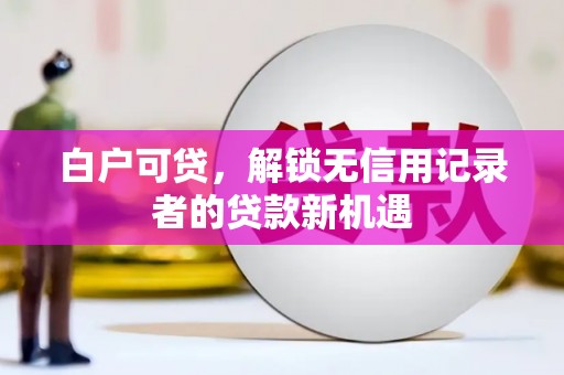 宜宾白户可贷，解锁无信用记录者的贷款新机遇