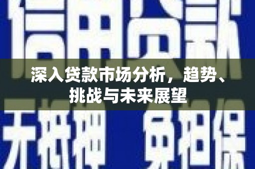 埔里深入贷款市场分析，趋势、挑战与未来展望