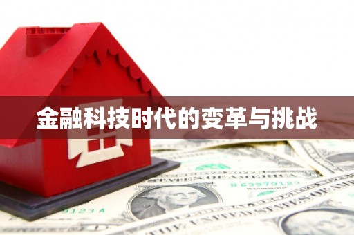 单县金融科技时代的变革与挑战