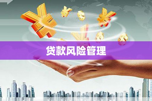 卓溪贷款风险管理