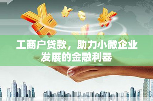 石排工商户贷款，助力小微企业发展的金融利器