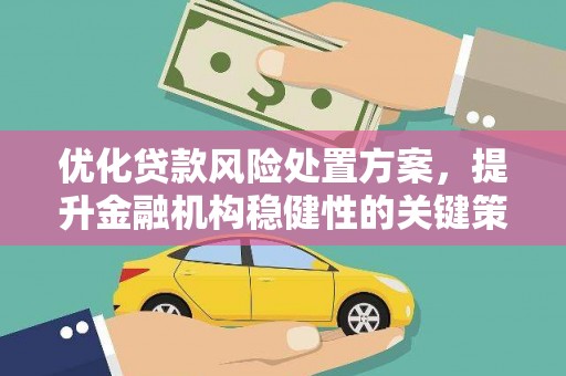 本溪优化贷款风险处置方案，提升金融机构稳健性的关键策略