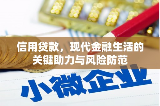 沿滩信用贷款，现代金融生活的关键助力与风险防范