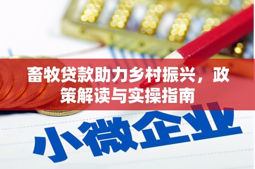 雷州畜牧贷款助力乡村振兴，政策解读与实操指南
