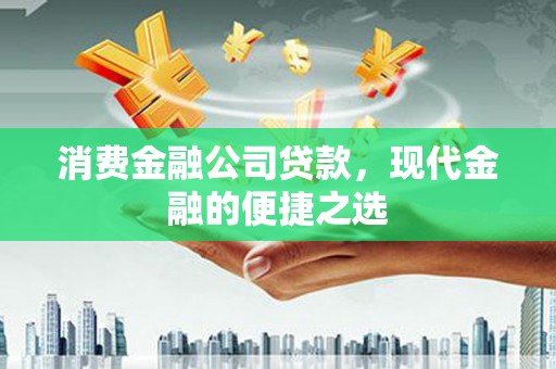 黄南消费金融公司贷款，现代金融的便捷之选