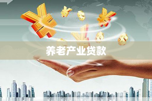 横栏养老产业贷款