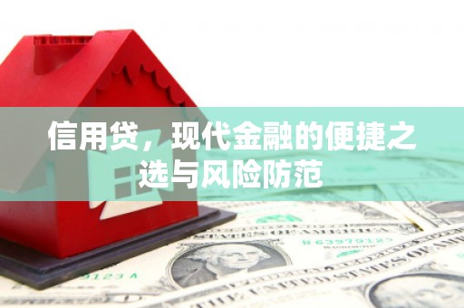 碌曲信用贷，现代金融的便捷之选与风险防范
